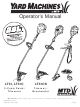 MTD Yard Machines LT31CS Operator's Manual