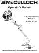 McCulloch MT705 Operator's Manual