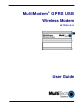 Multitech GPRS USB User Manual
