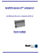 Multitech MultiConnect Adapter Serial-to-Ethernet Adapter with IP User Manual