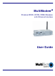 Multitech Multimodem RJ-45 User Manual