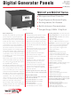 Murphy Digital Generator Panels MGC447 Specifications