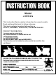 Murray 425303x92B Instruction Book