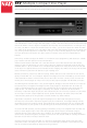 NAD 517 Specification Sheet