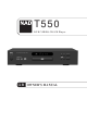 NAD T550DVD Owner's Manual