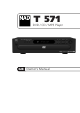 NAD T 571 Owner's Manual