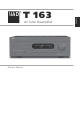 NAD 163AV Owner's Manual