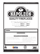 Napoleon GDS60-N Installation And Operation Instructions Manual