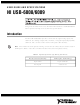 National Instruments 6008 User Manual And Specifications