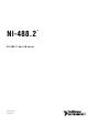 National Instruments NI-488.2 NI-488.2 User Manual
