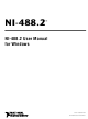 National Instruments NI-488.2 User Manual