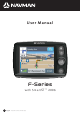Navman F-Series User Manual