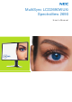 NEC SpectraView 2690 User Manual