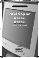NEC A500+TM User Manual