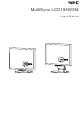 NEC MultiSync LCD195WXM User Manual