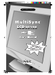 NEC MultiSync LCD2010X User Manual