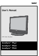 NEC AccuSync PV32 User Manual