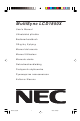 NEC MultiSync LCD1850X User Manual