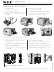 NEC SuperScript 1800 Instructions
