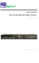 Net Optics 4xN 10 User Manual