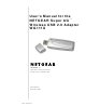 NETGEAR WG111U User Manual