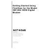 NETGEAR XM128U Getting Started Manual