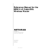 NETGEAR MR814 v3 Reference Manual
