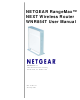NETGEAR RangeMax NEXT WNR854T User Manual