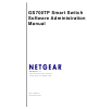 NETGEAR GS700TP Software Administration Manual