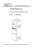 NewAir AI-400 Series User Manual