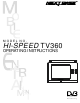 NextBase Tablet Digital TV HI-SPEED TV360 Operating Instructions Manual