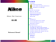 Nikon LS-30 Reference Manual