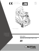 Nilfisk-Advance 56602002 Instructions For Use Manual