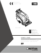 Nilfisk-Advance 01610A Instructions For Use And Parts List