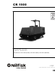 Nilfisk-Advance CR 1500 Instructions For Use Manual