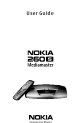 Nokia 260S Mediamaster User Manual