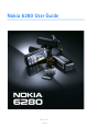 Nokia 6280 User Manual