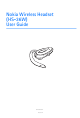 Nokia HS-36W User Manual