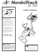 NordicTrack Sl705 Bike User Manual