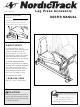 NordicTrack NTSA03990 User Manual