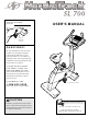NordicTrack SL 700 NTC59020 User Manual