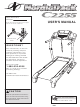 NORDICTRACK C2255 TREADMILL USER MANUAL Pdf Download | ManualsLib