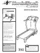NordicTrack C2155 NTL07707.1 User Manual