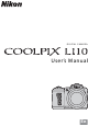 Nikon Coolpix L110 User Manual