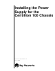 Bay Networks Centillion 100 100 Chassis Installation Manual
