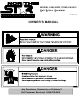 North Star 5500 BDG Owner's Manual