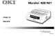 Oki ML420 User Manual
