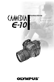 Olympus CAMEDIA E 10 Instructions Manual