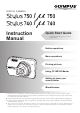Olympus Stylus 740 Instruction Manual