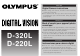 Olympus Digital Vision D-220L Instructions Manual